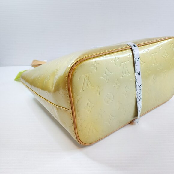 Louis Vuitton LV Handbag Houston Green Vernis - FCM120 - Picture 11 of 13